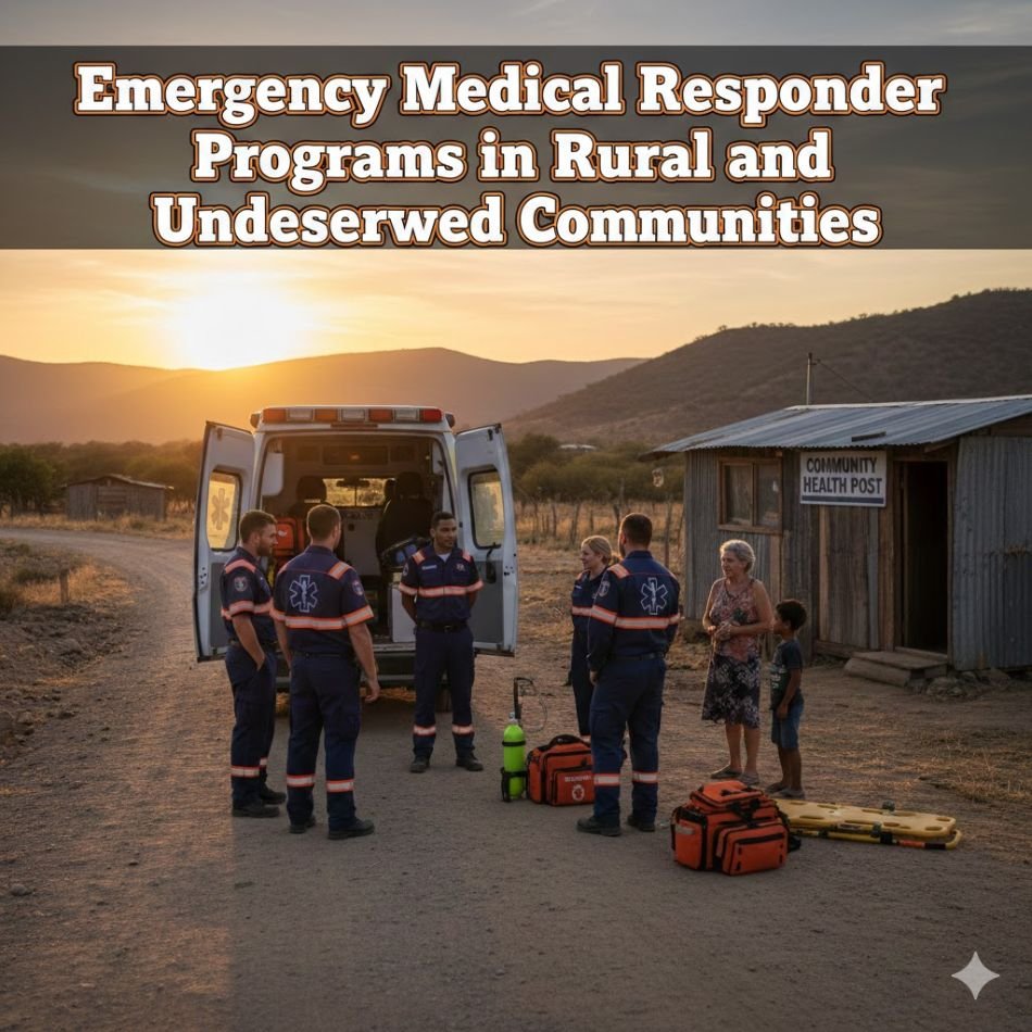 Emergency Medical Responder Programs in Rural and Underserved Communities