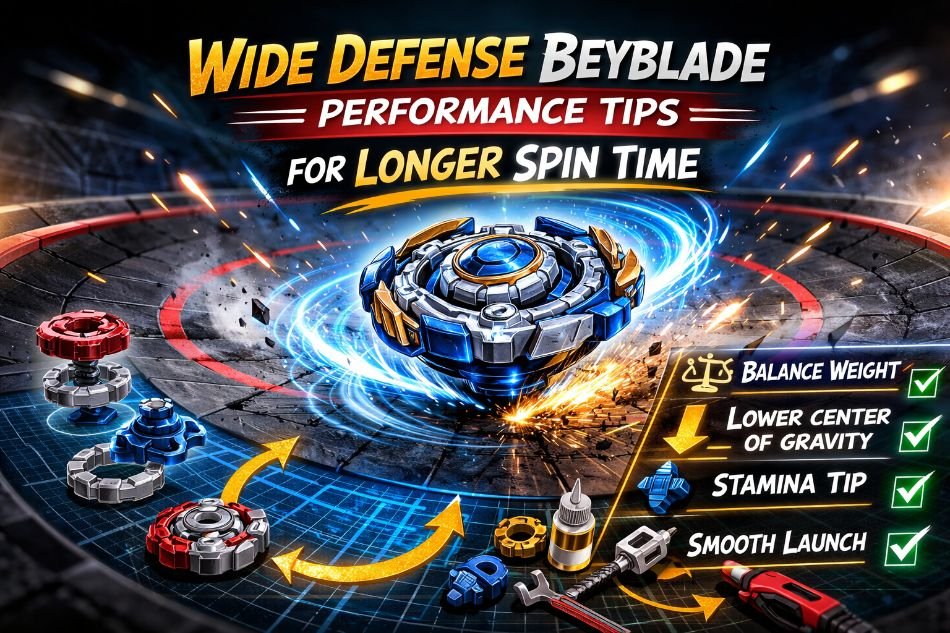 Wide Defense Beyblade Performance Tips for Longer Spin Time